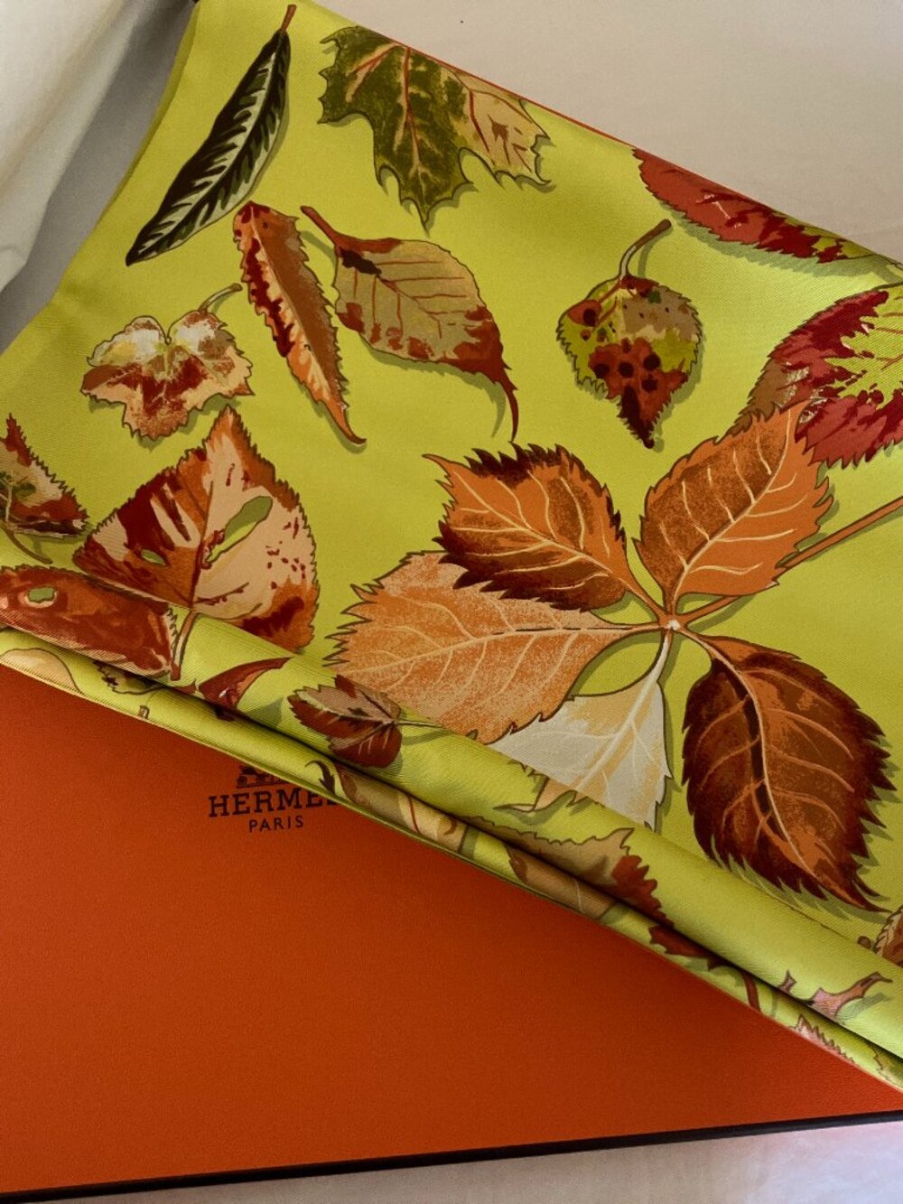 Hermes Vintage Silk Stole